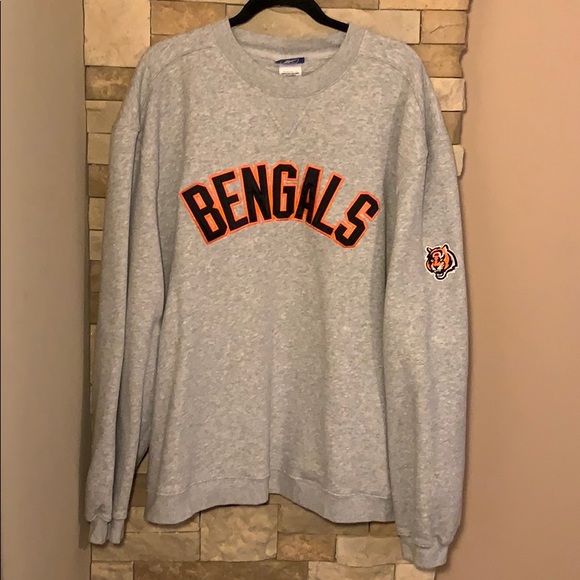 Reebok Other - Reebok Cincinnati Bengals Sweater Gray XL/XXL